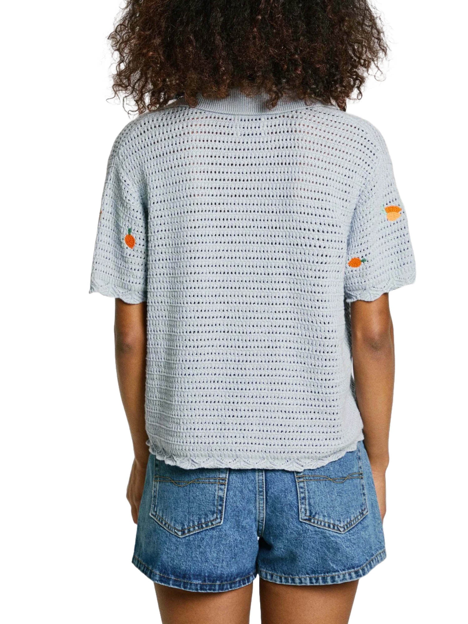 Cardigan Blu Pepe Jeans