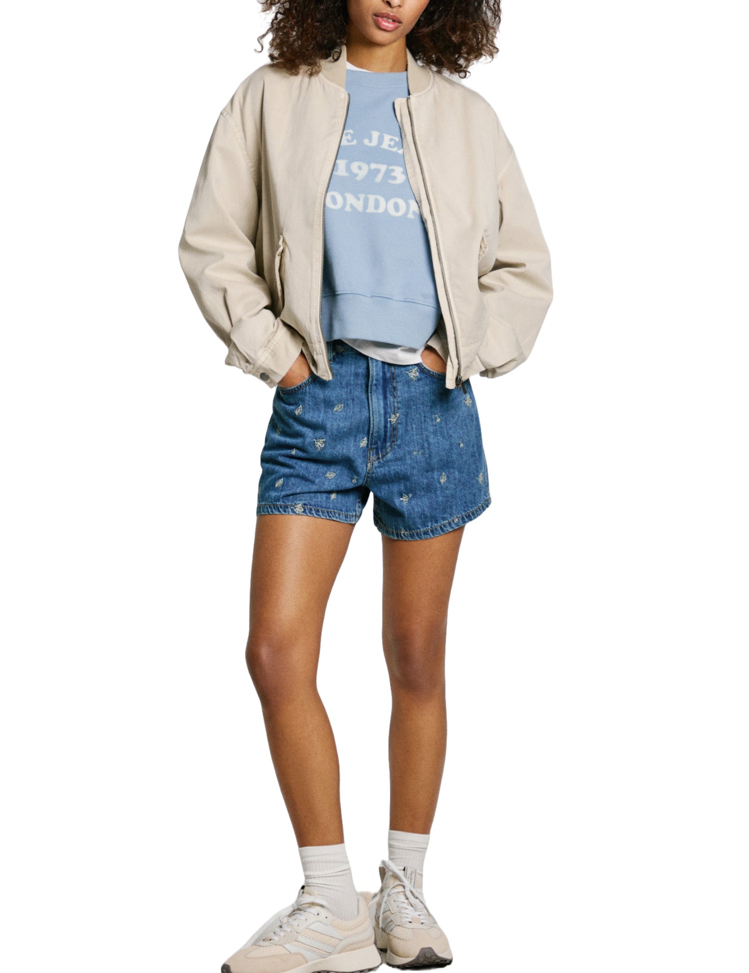 Shorts Blu Pepe Jeans