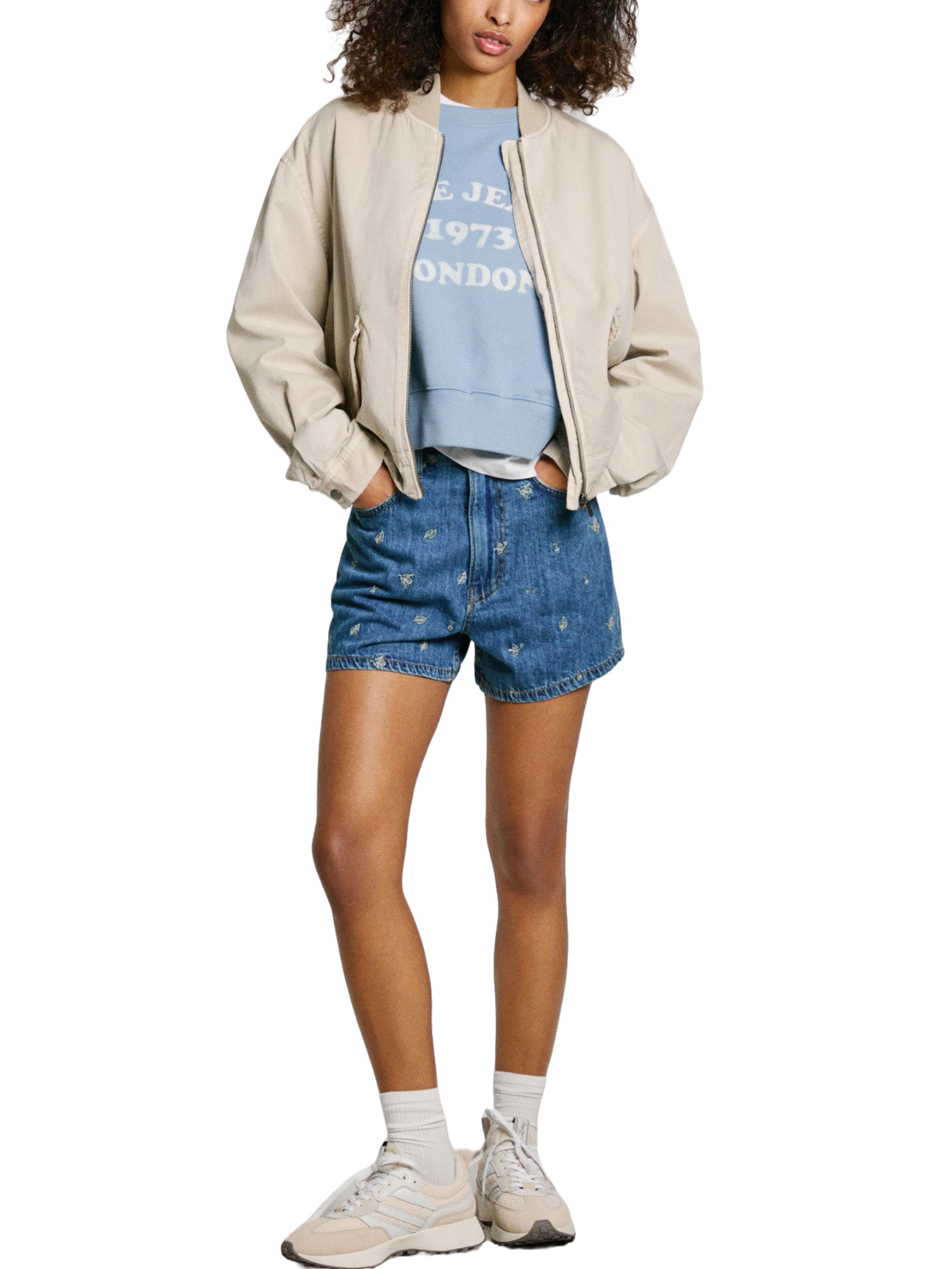 Shorts Blu Pepe Jeans