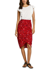 Gonne Rosso Pepe Jeans