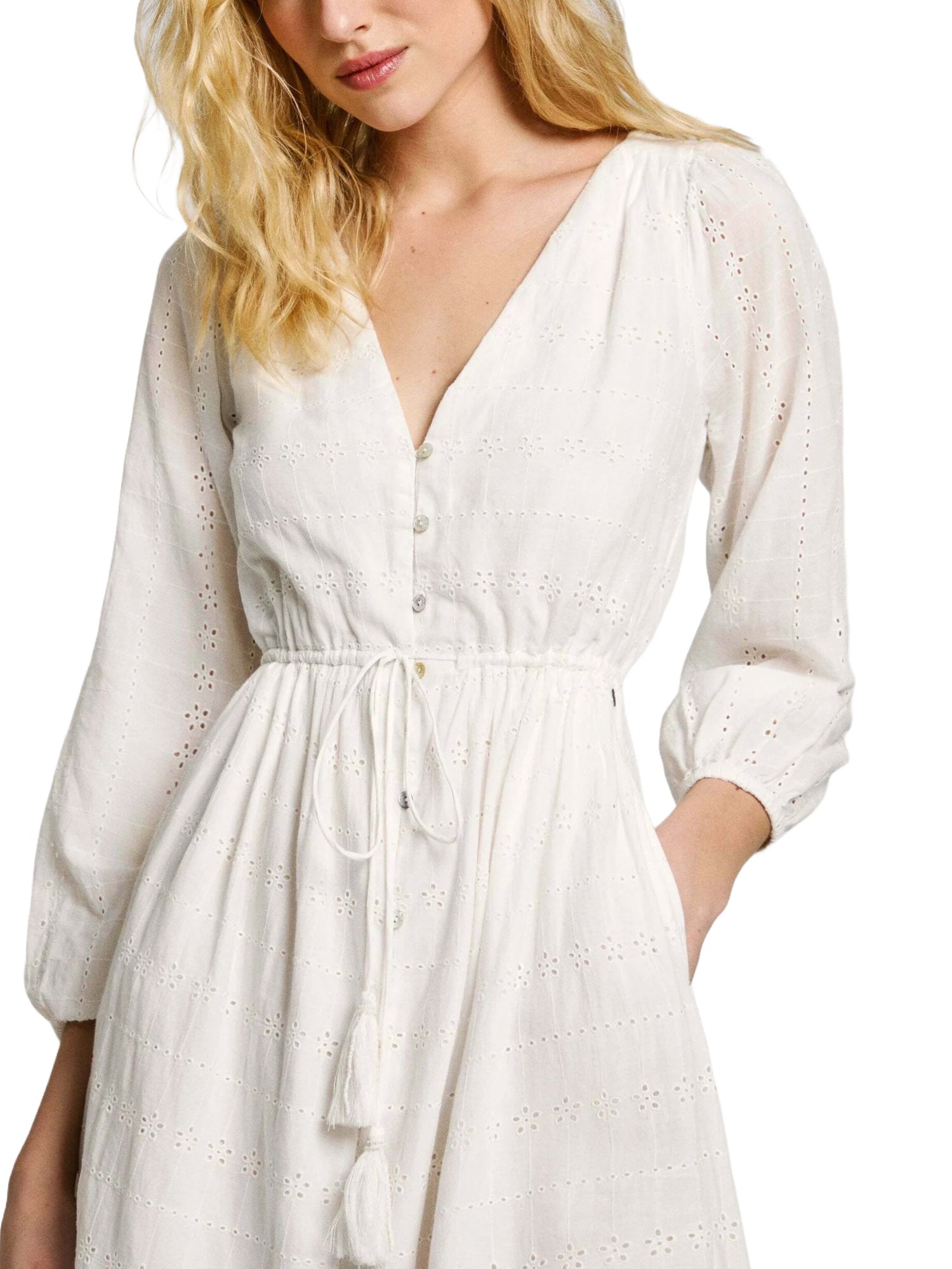 Vestiti Bianco Pepe Jeans