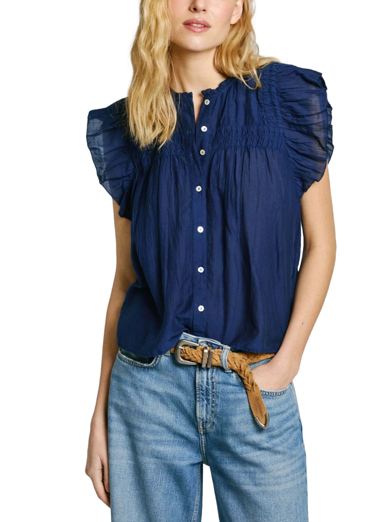 Camicie Blu Pepe Jeans