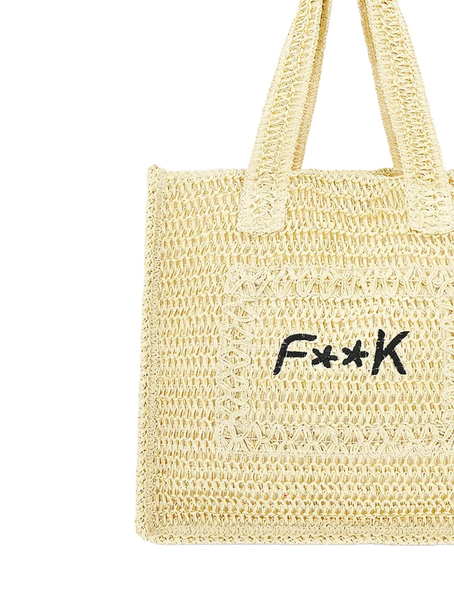 Borse mare Beige F**k