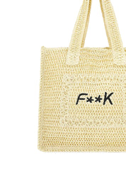 Borse mare Beige F**k