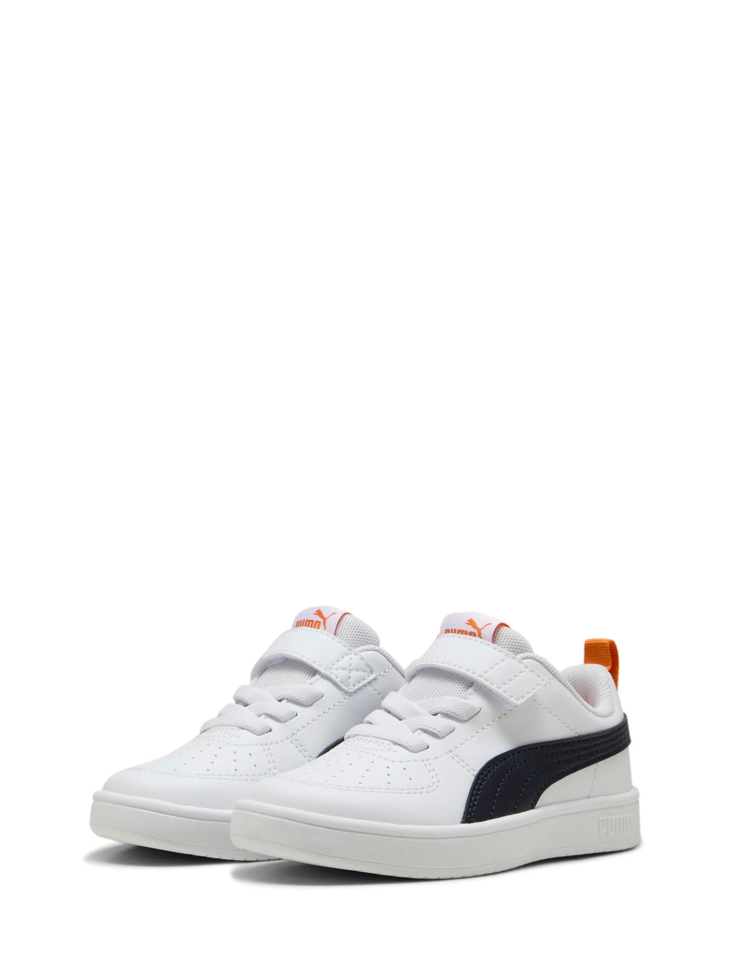 Sneakers Bianco Arancione Puma