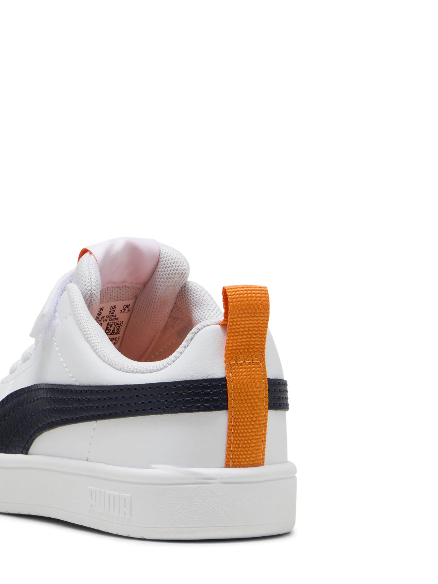 Sneakers Bianco Arancione Puma