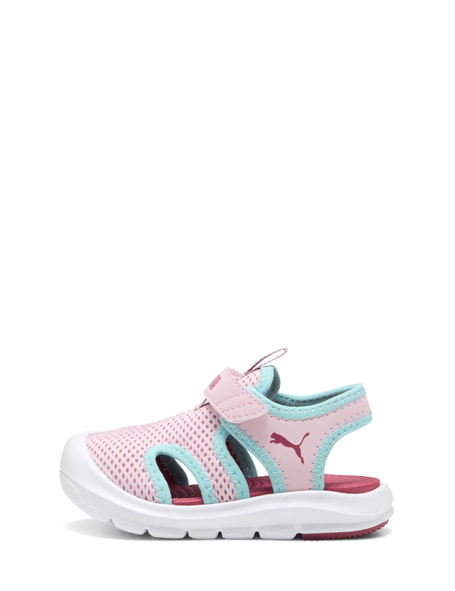 Sandali con strappi Rosa Puma