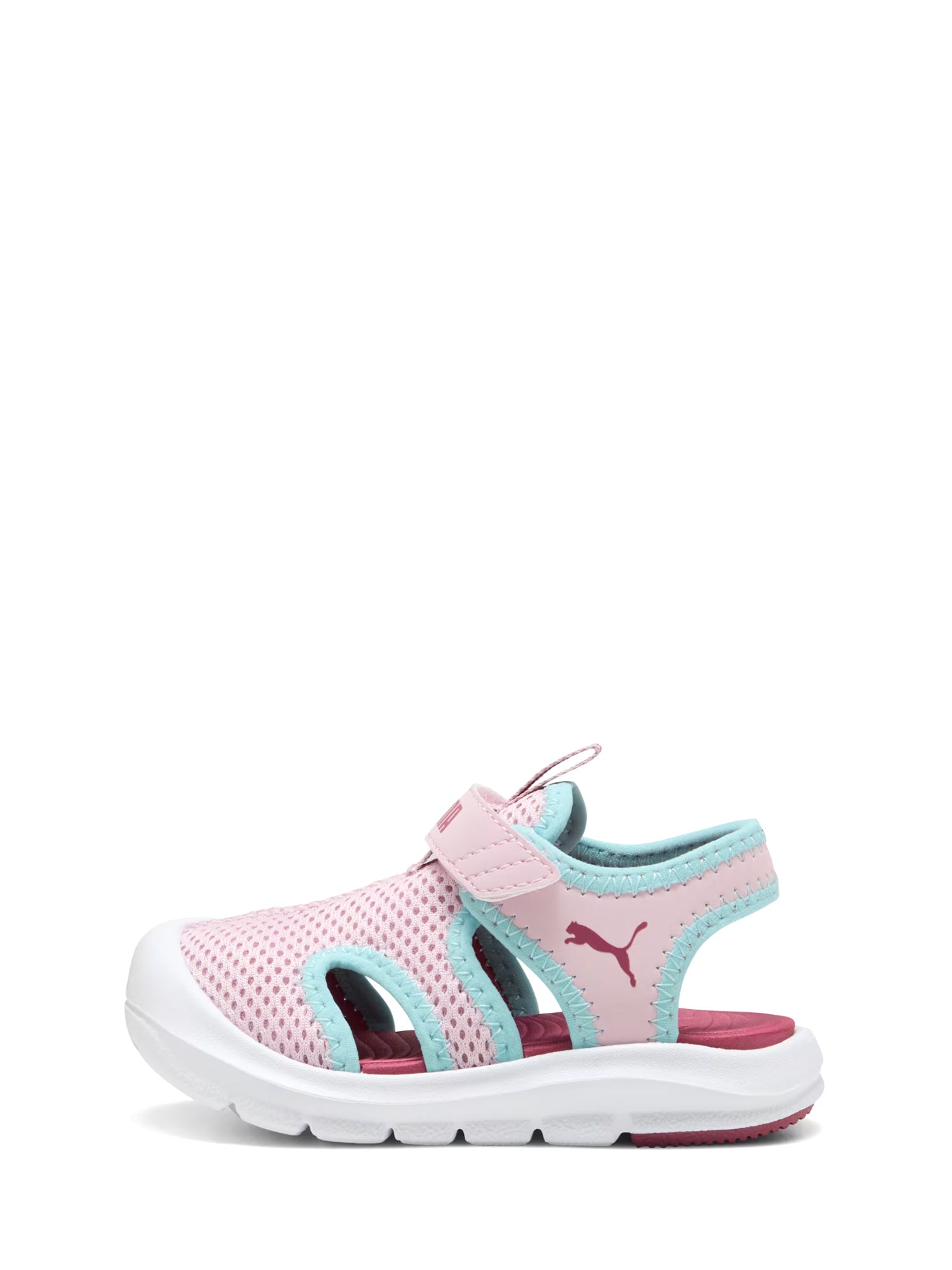 Sandali con strappi Rosa Puma