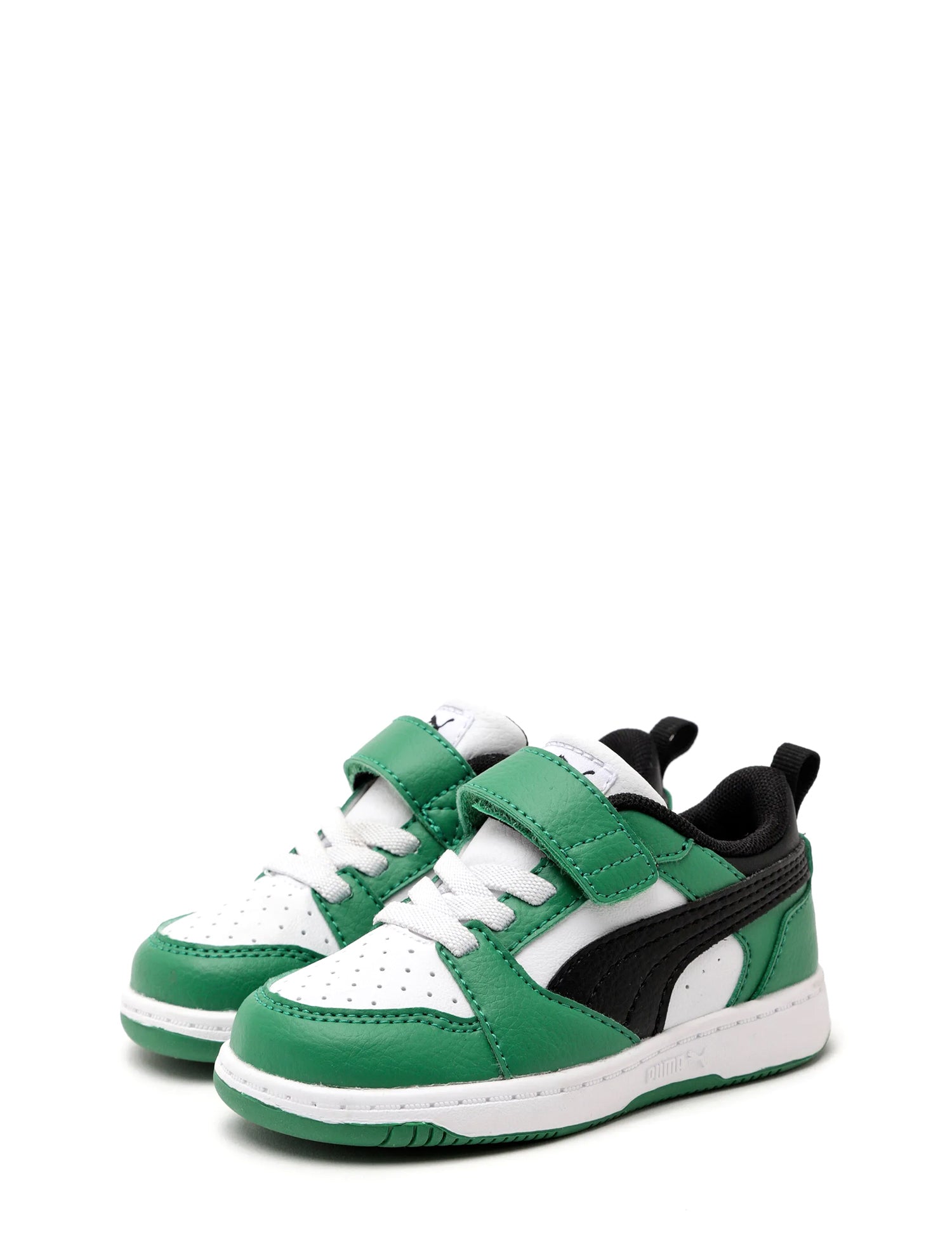 Scarpe con strappi Verde Puma