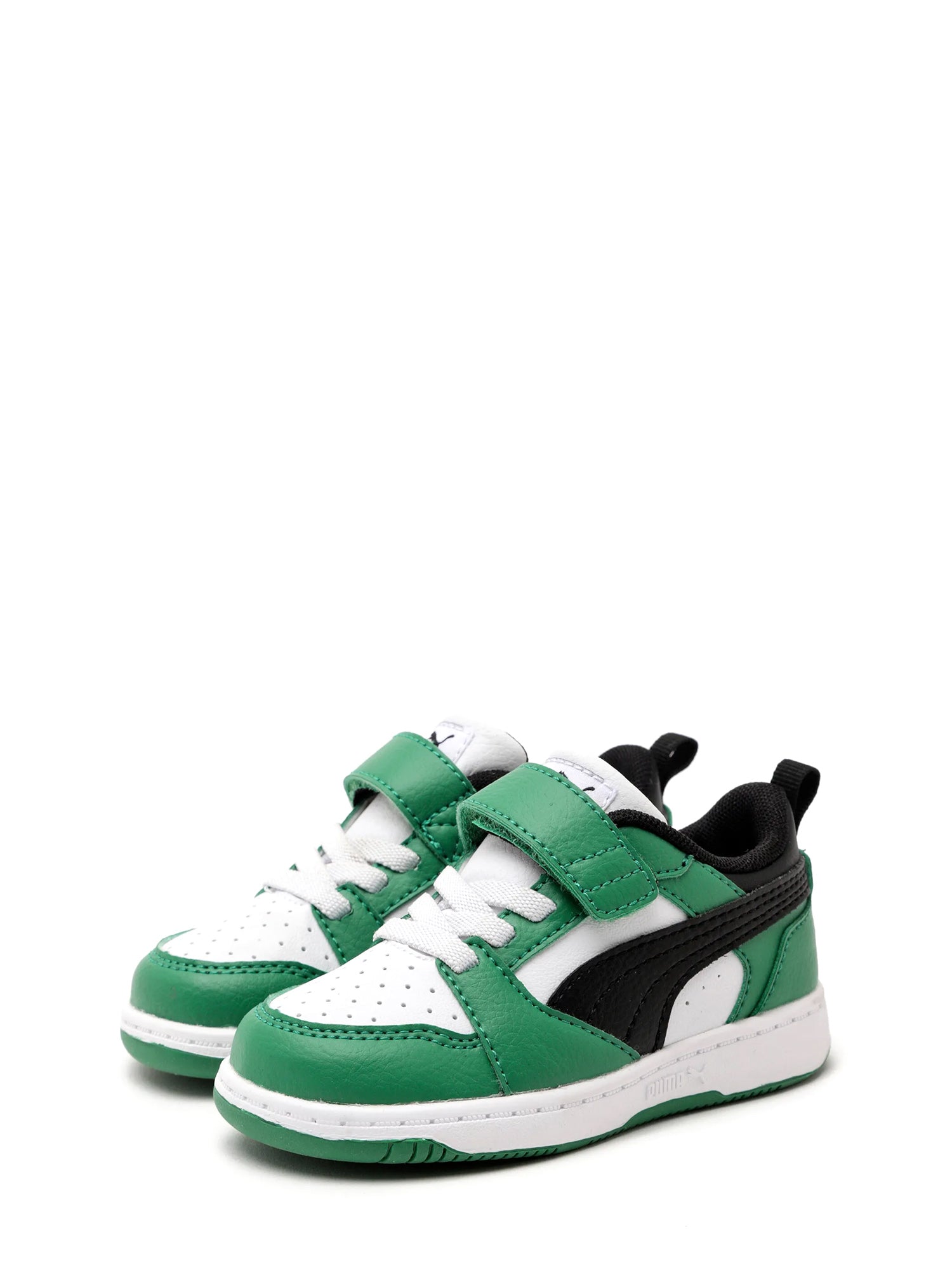 Scarpe con strappi Verde Puma