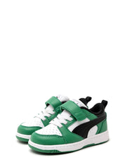 Scarpe con strappi Verde Puma