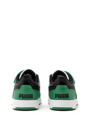 Scarpe con strappi Verde Puma