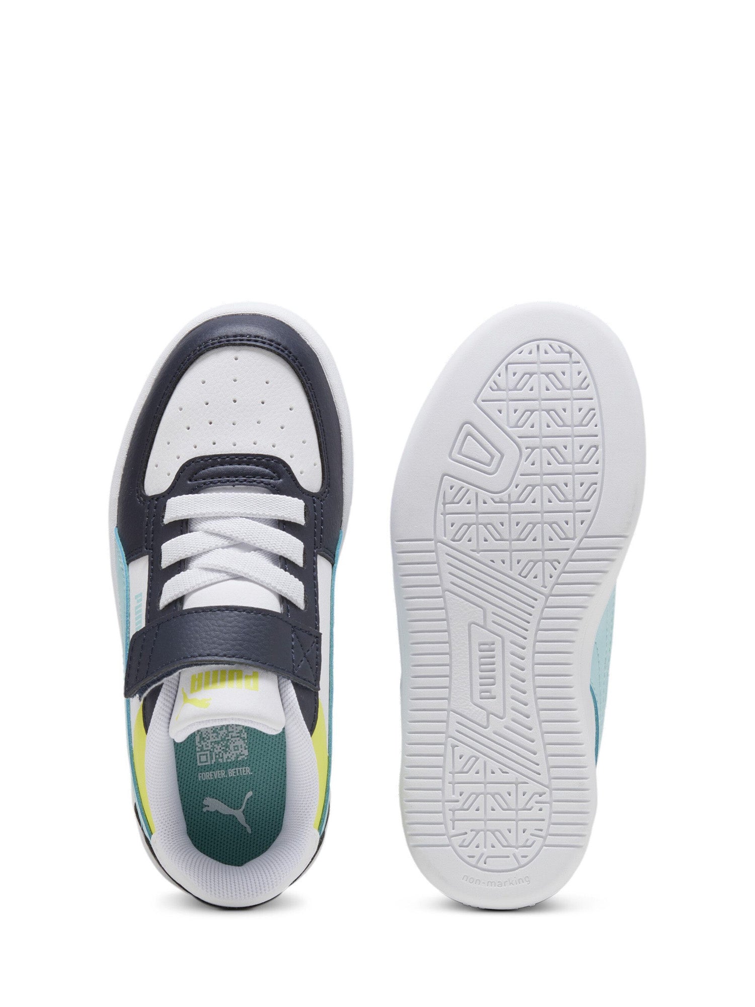 Scarpe con strappi Blu Puma