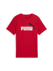 T-shirt Rosso Bianco Puma