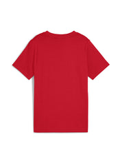 T-shirt Rosso Bianco Puma