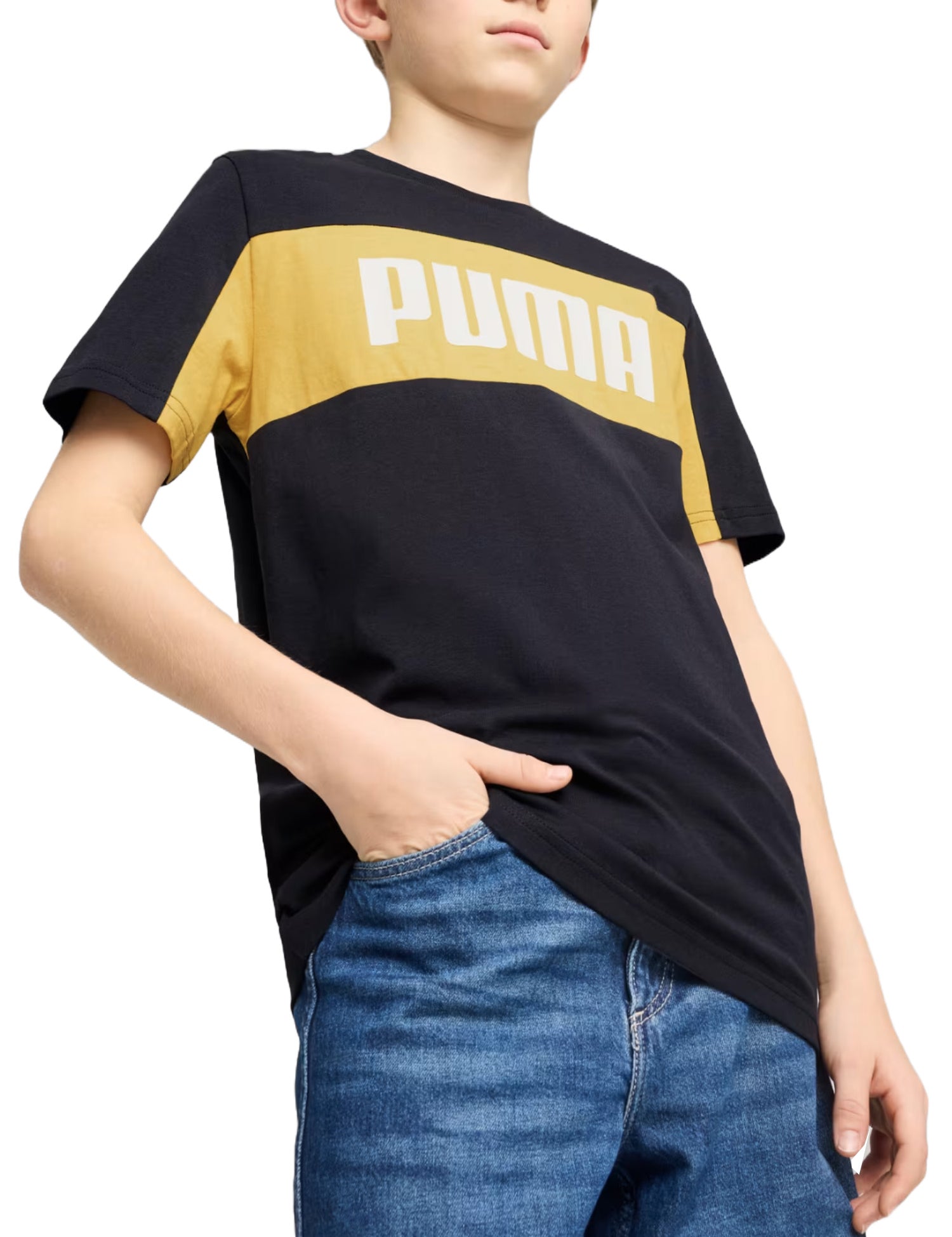 T-shirt Blu Puma