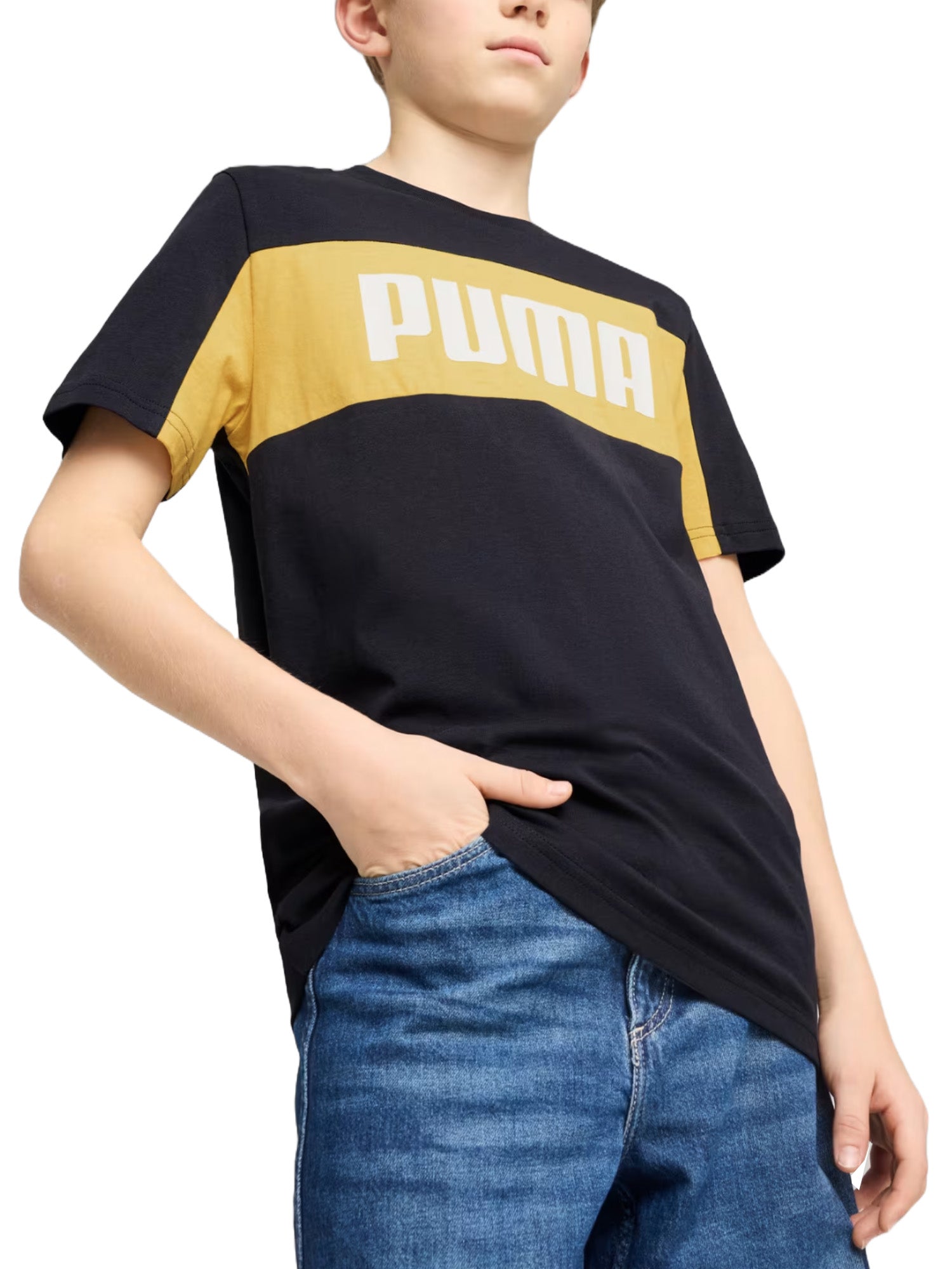 T-shirt Blu Puma