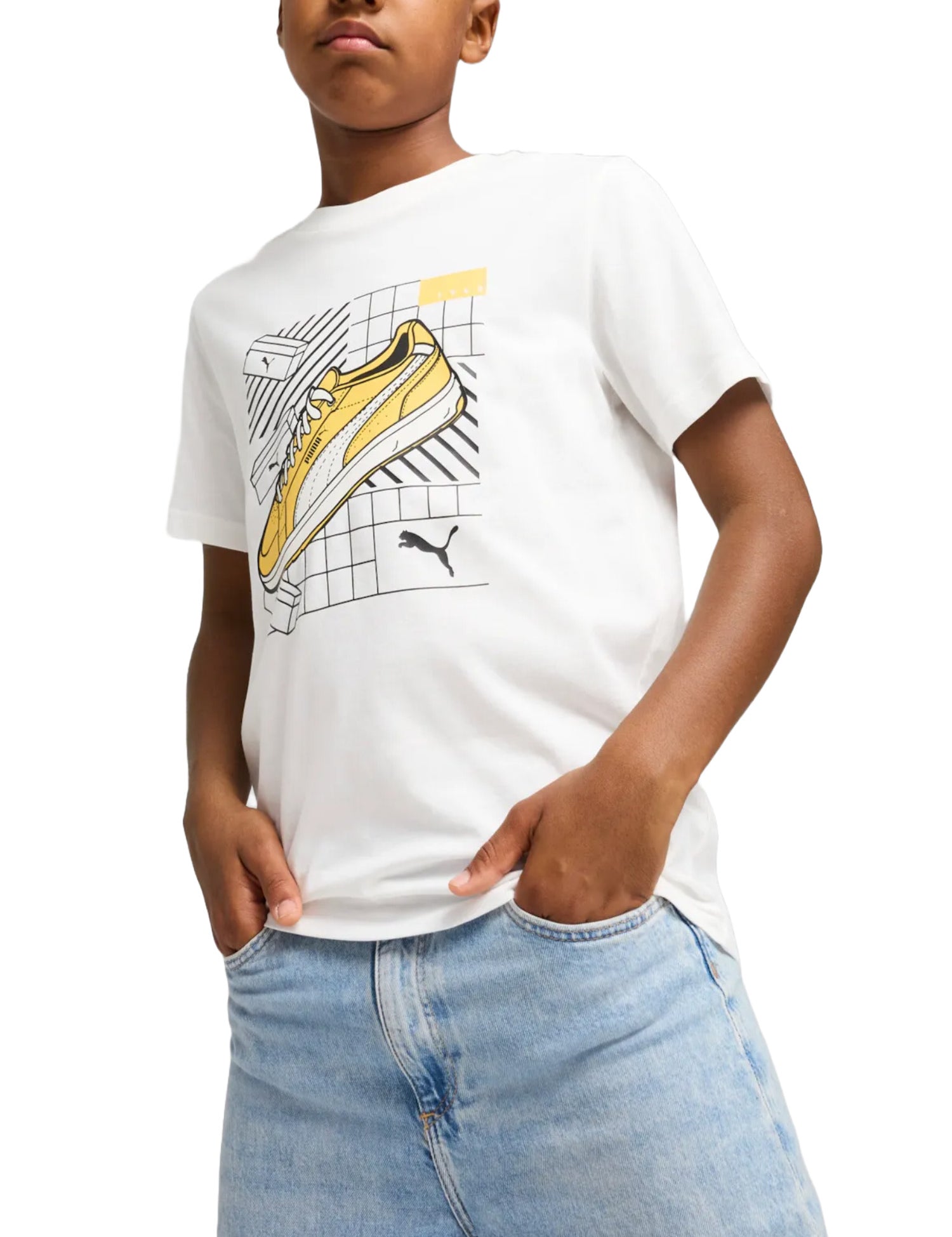 T-shirt Bianco Puma