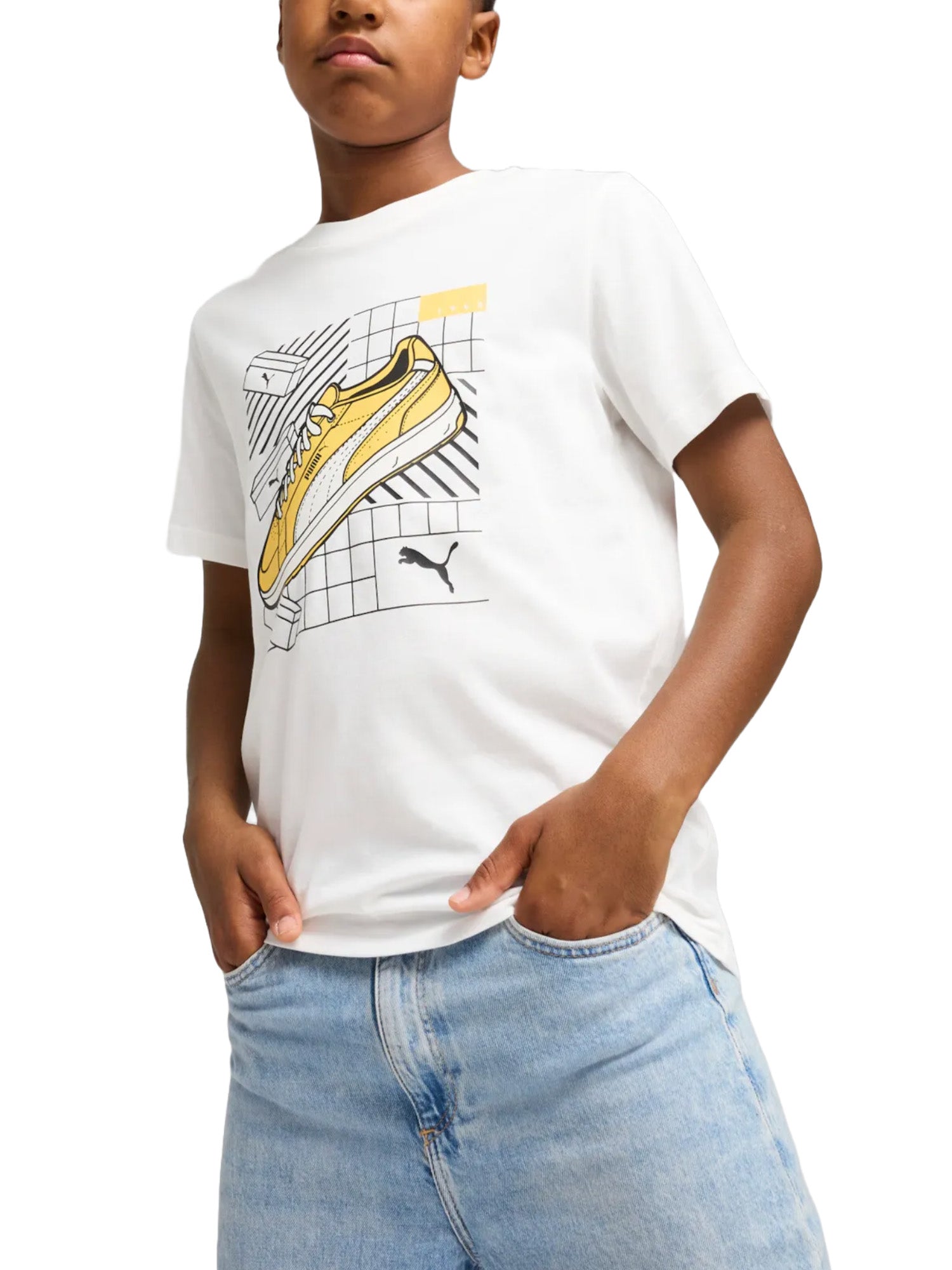 T-shirt Bianco Puma