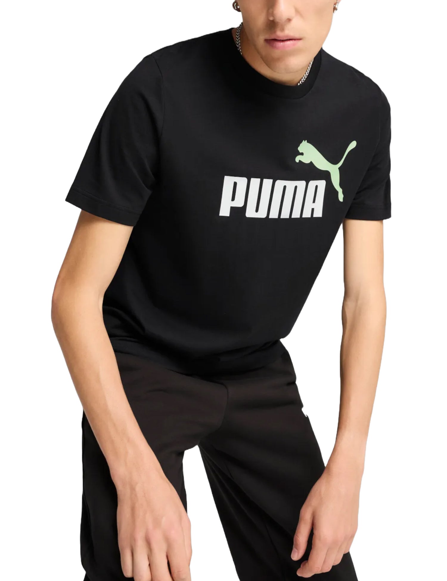 T-shirt Nero Puma