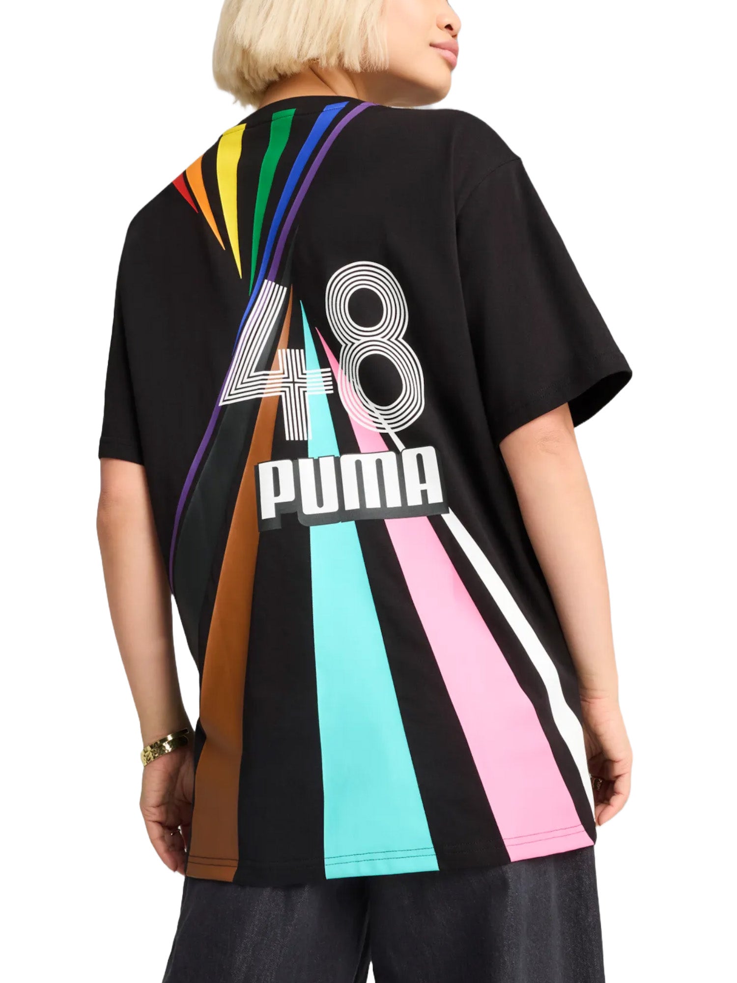 T-shirt Nero Puma