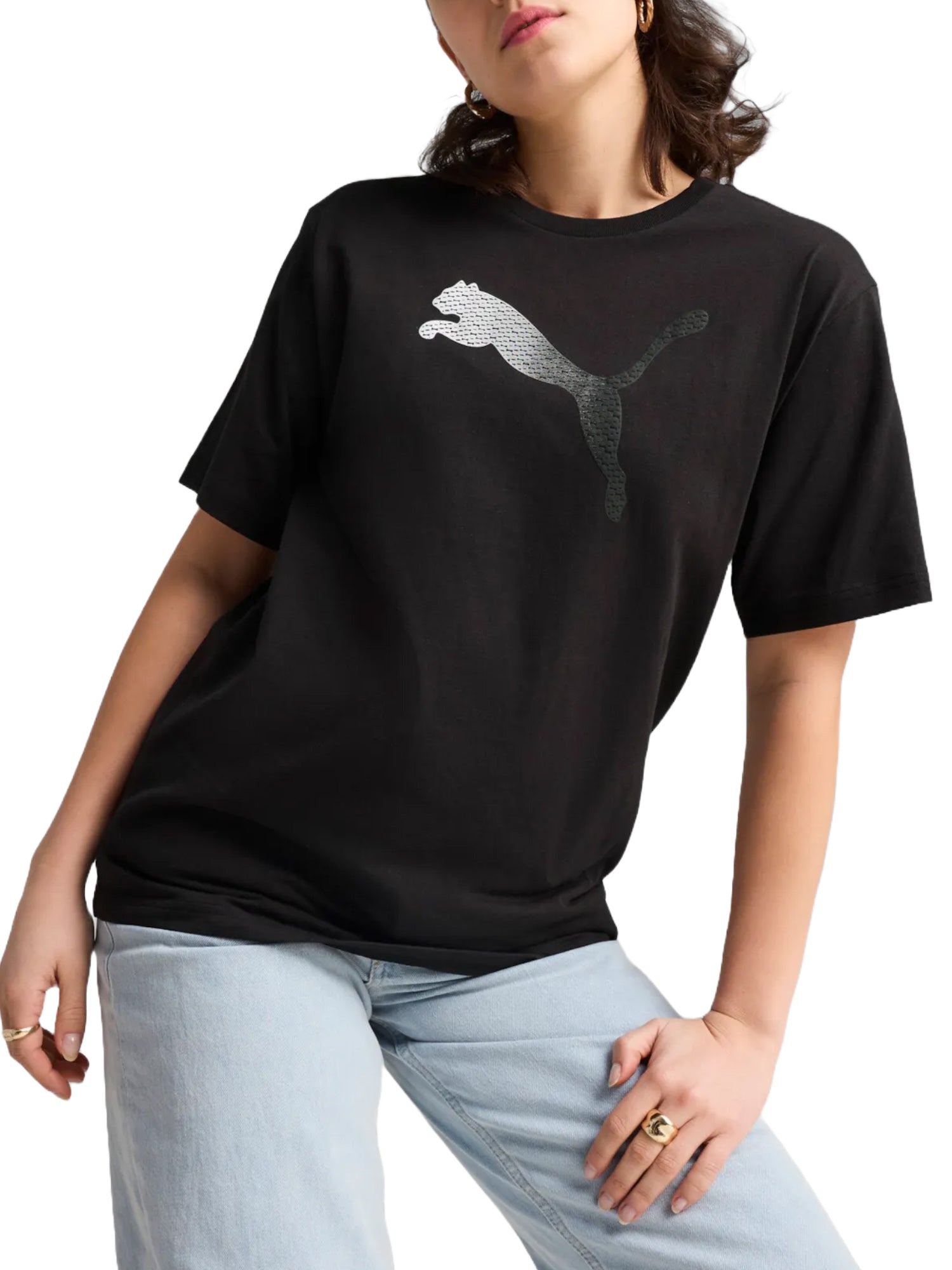 T-shirt Nero Puma