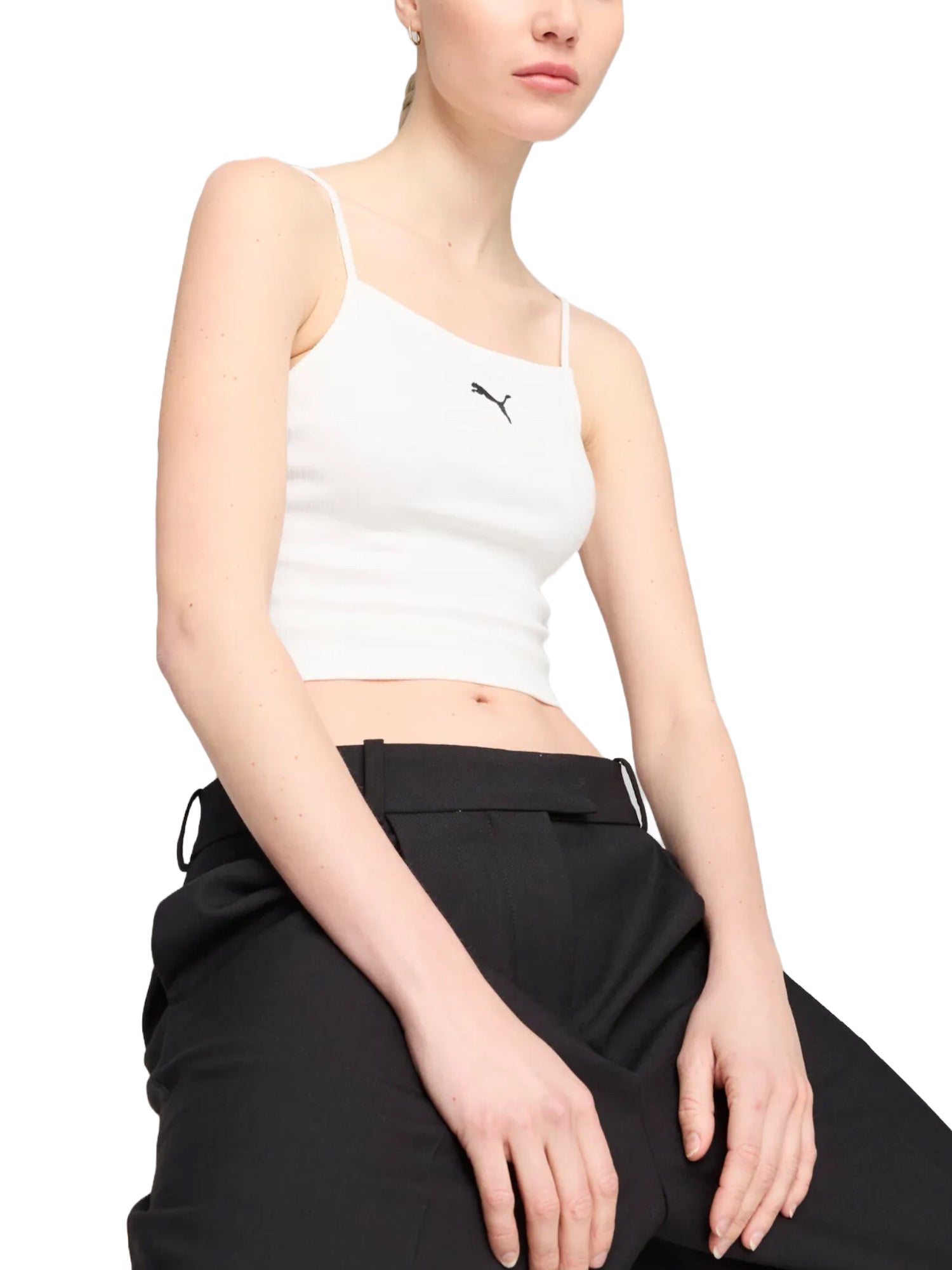 Top Sportivo Bianco Puma