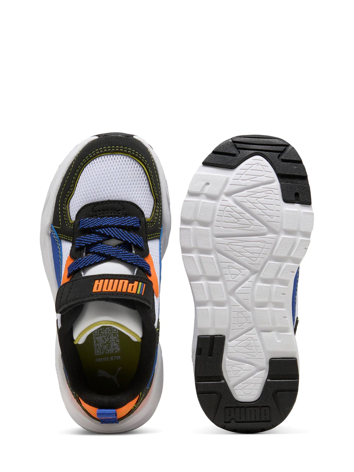 Scarpe con strappi Nero Puma