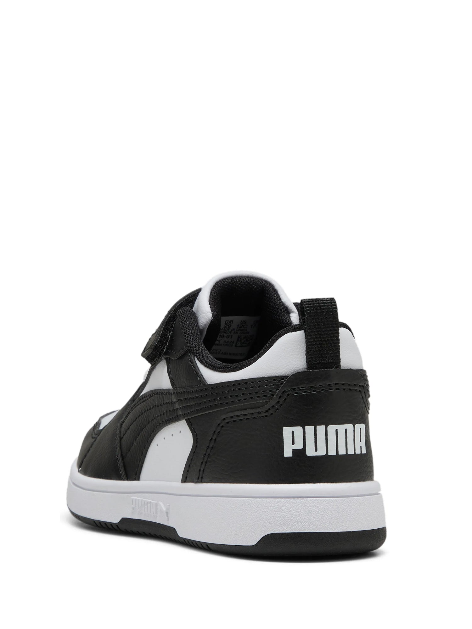 Scarpe con strappi Nero Bianco Puma