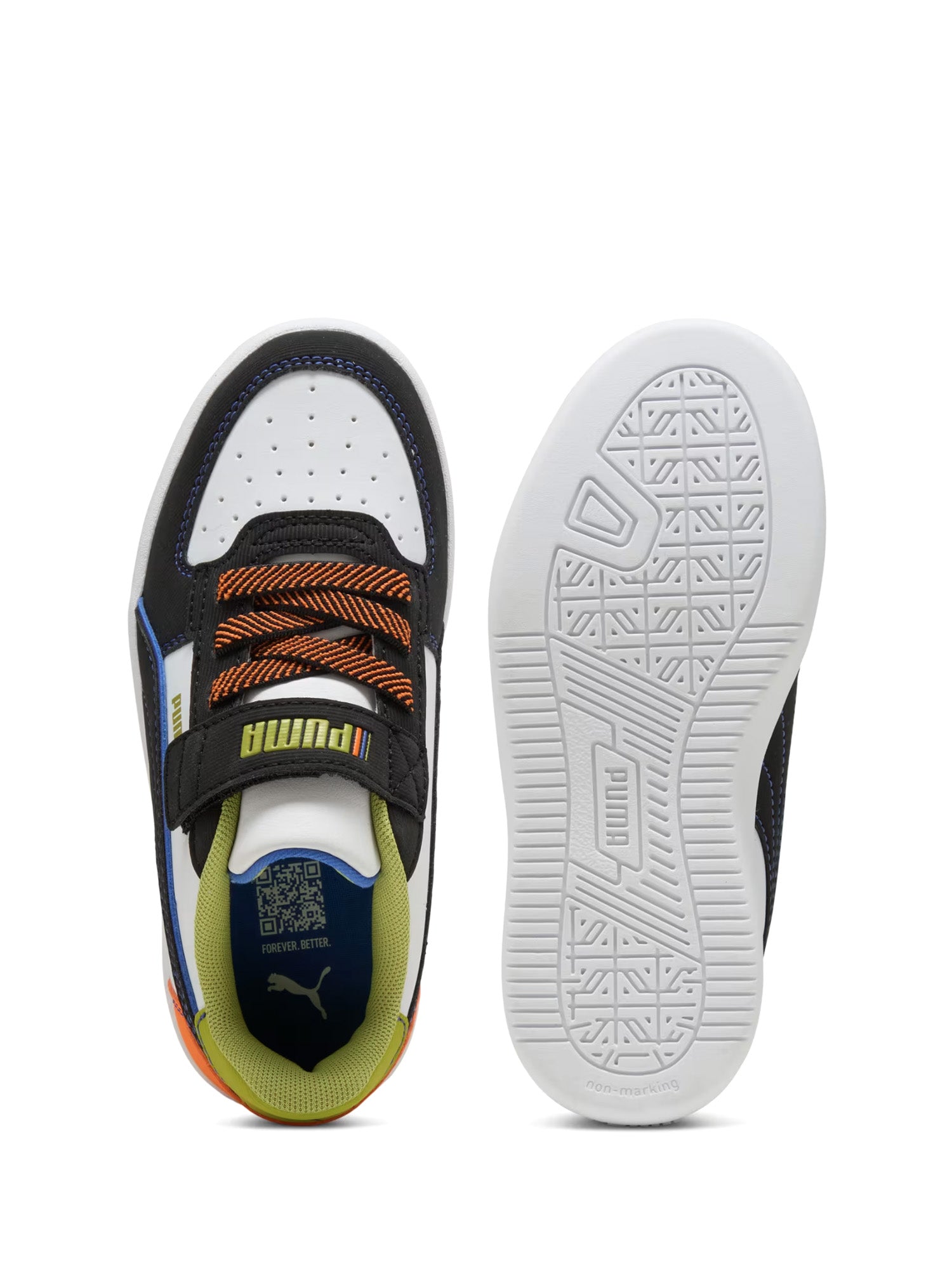 Scarpe con strappi Nero Puma