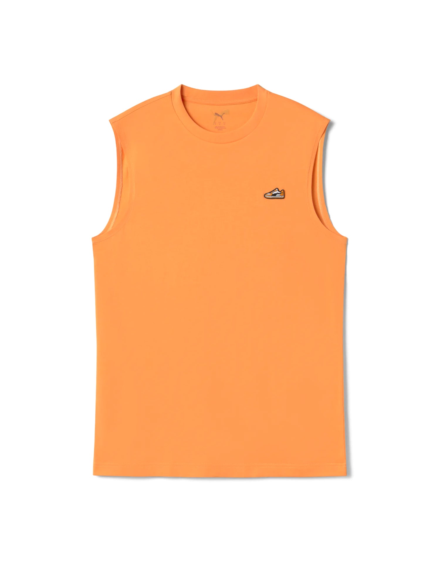 Top e canotte Arancio Puma