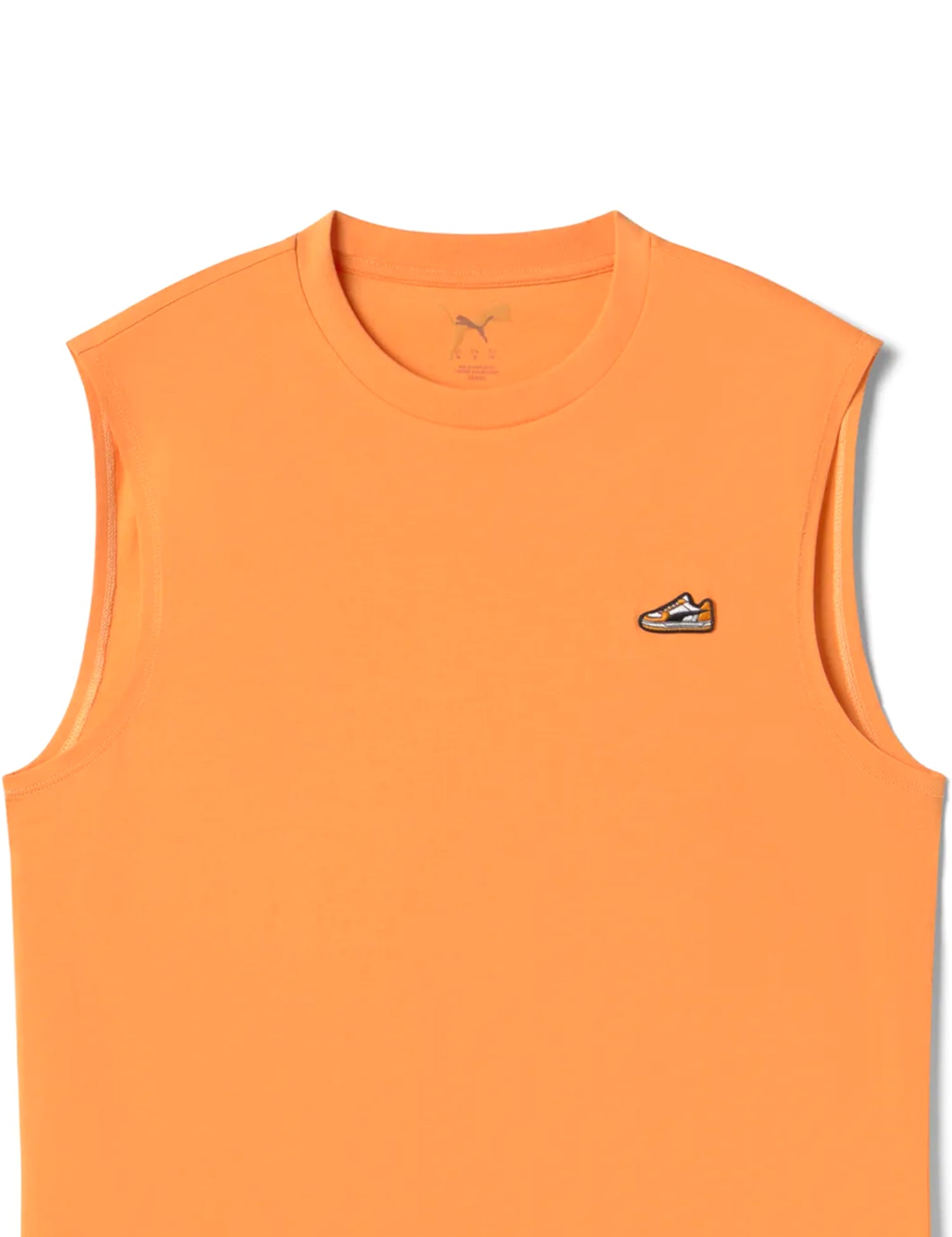 Top e canotte Arancio Puma