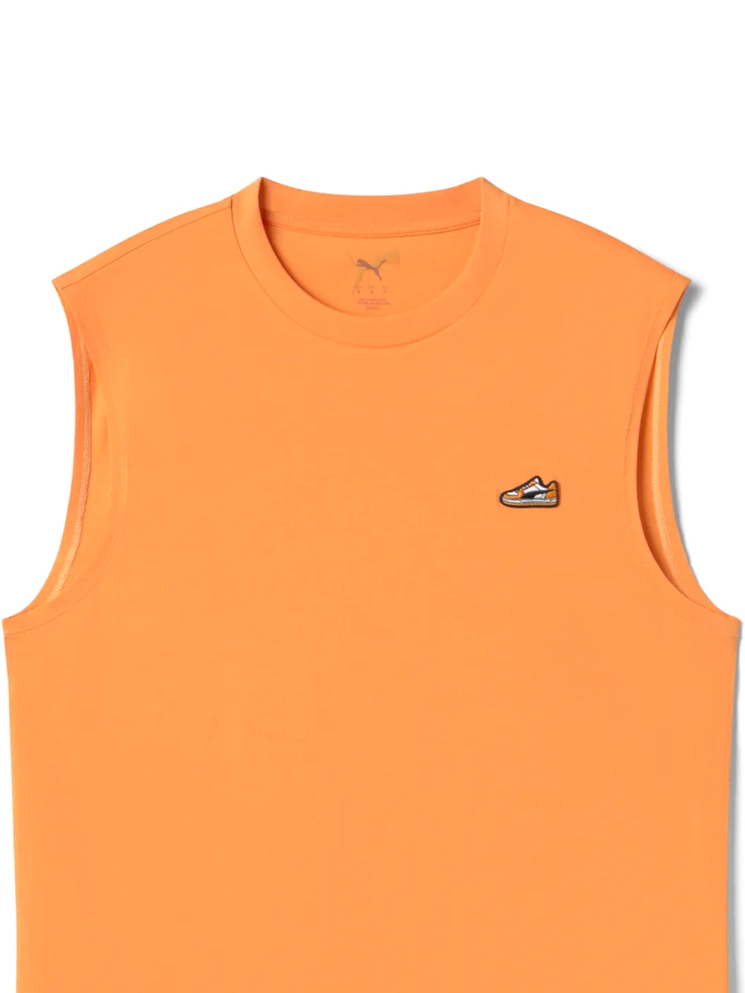 Top e canotte Arancio Puma
