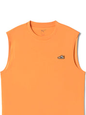 Top e canotte Arancio Puma