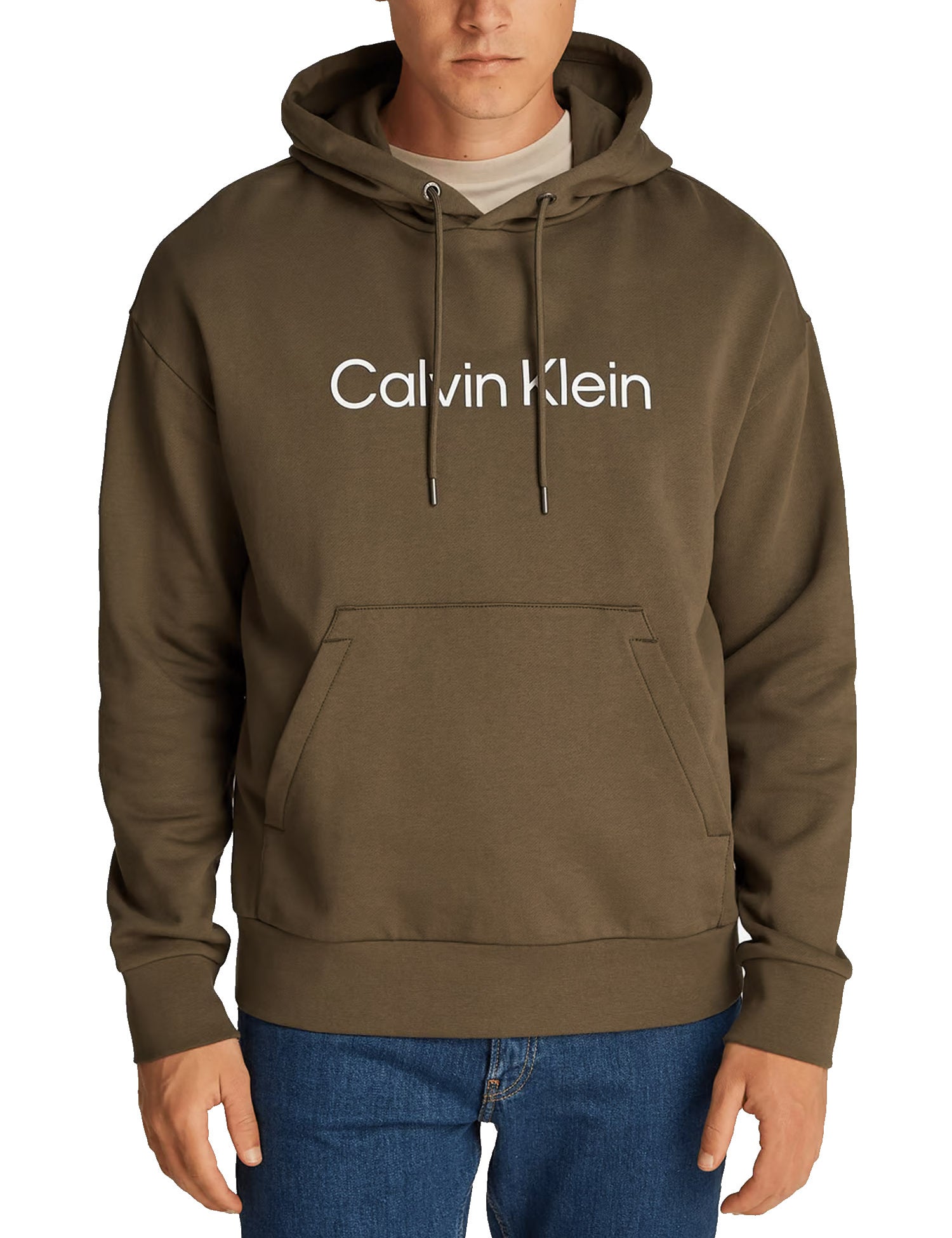 Felpe Verde Militare Calvin Klein