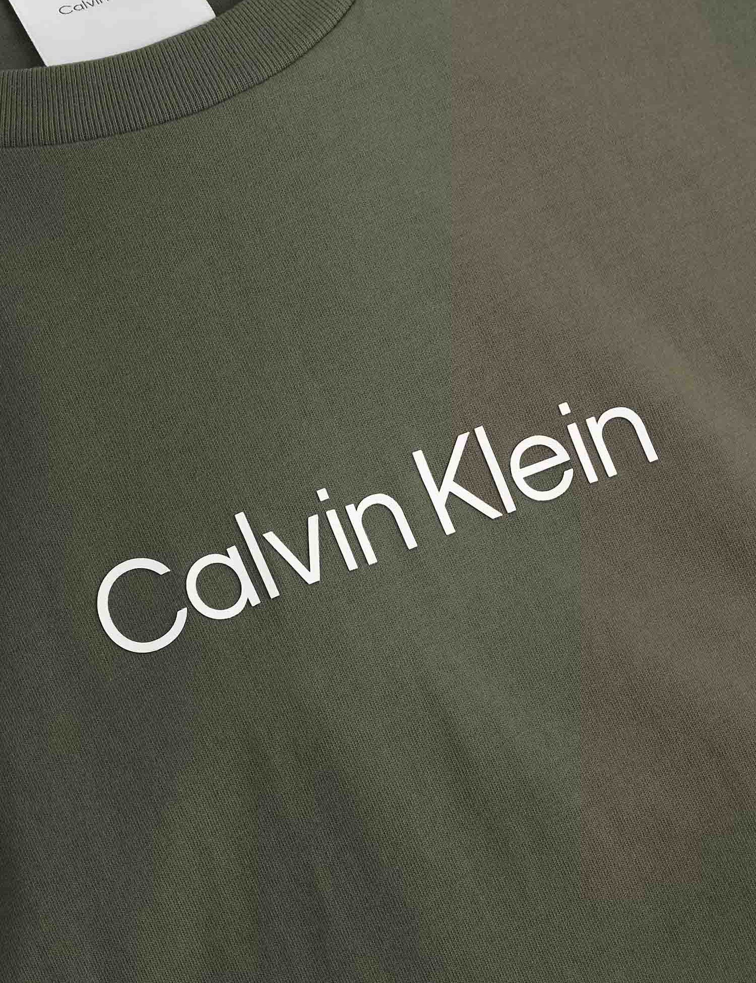 T-shirt Verde Calvin Klein