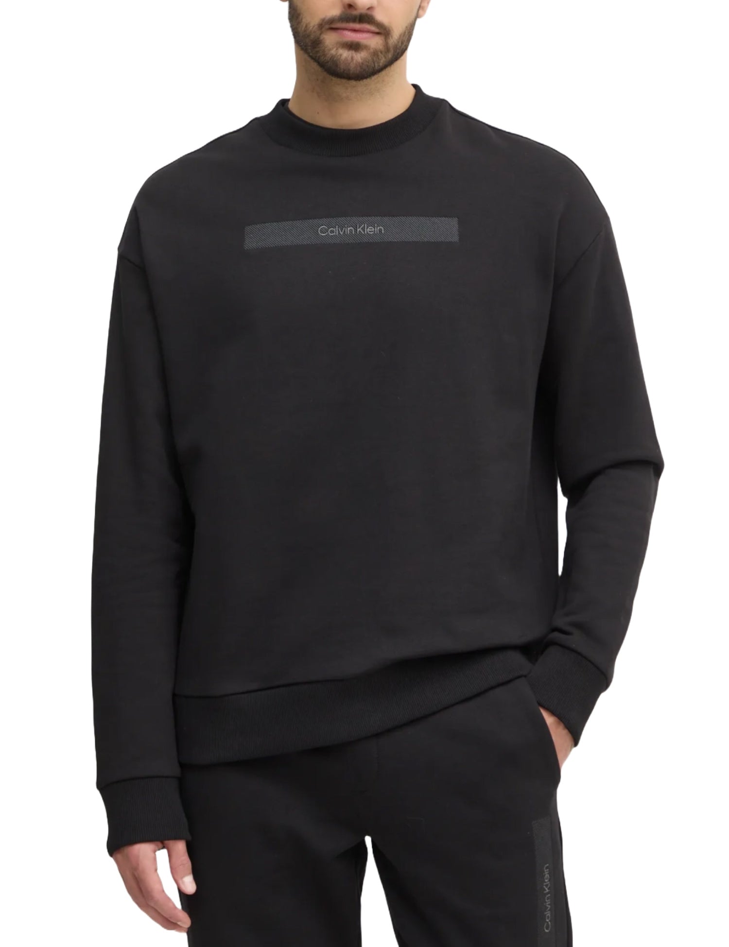 Felpe Nero Calvin Klein