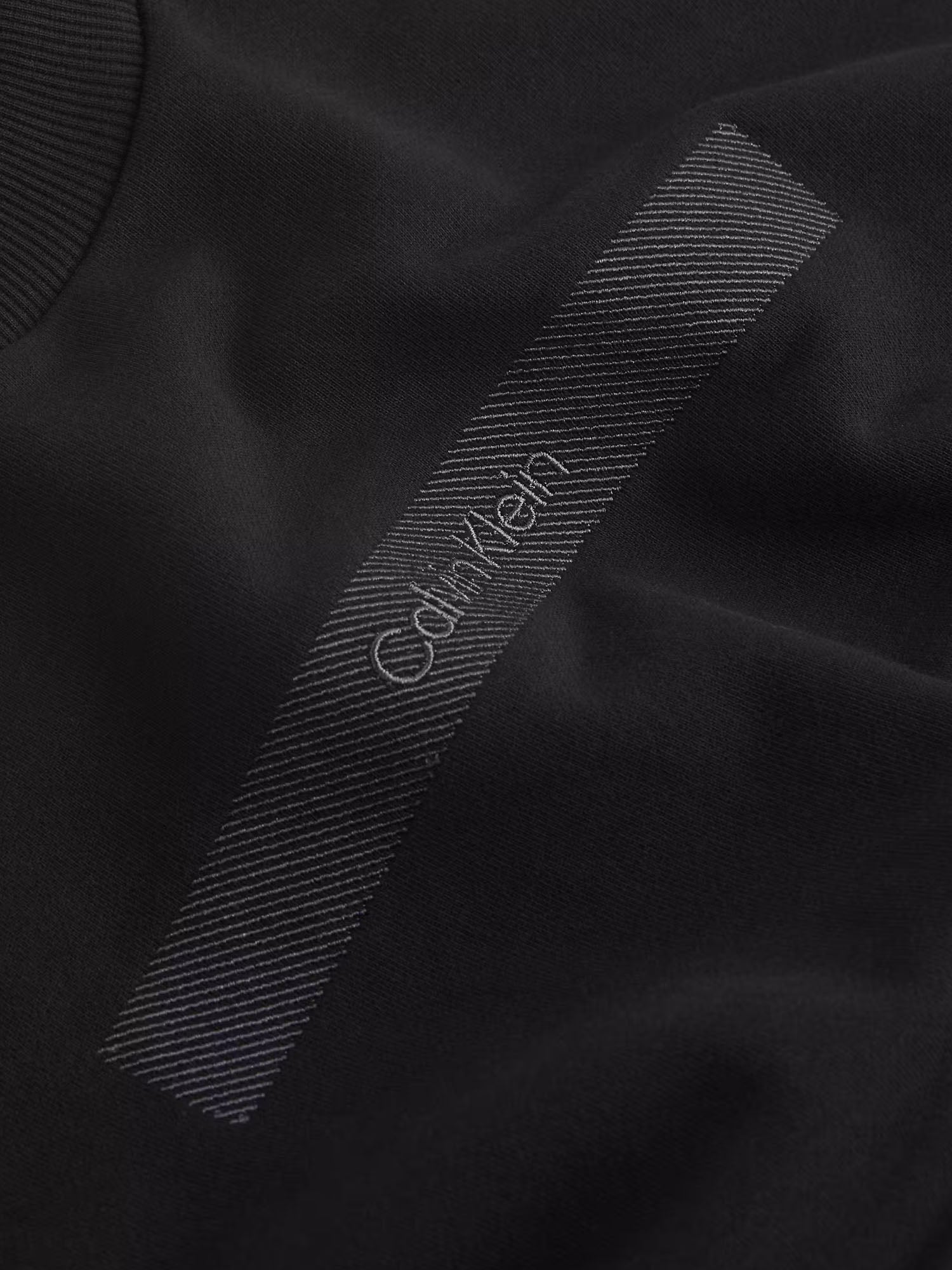 Felpe Nero Calvin Klein