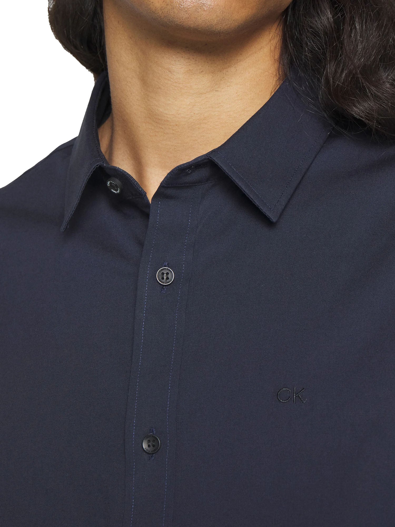 Camicie Blu Scuro Calvin Klein