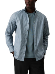 Camicie Blu Calvin Klein