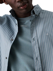 Camicie Blu Calvin Klein
