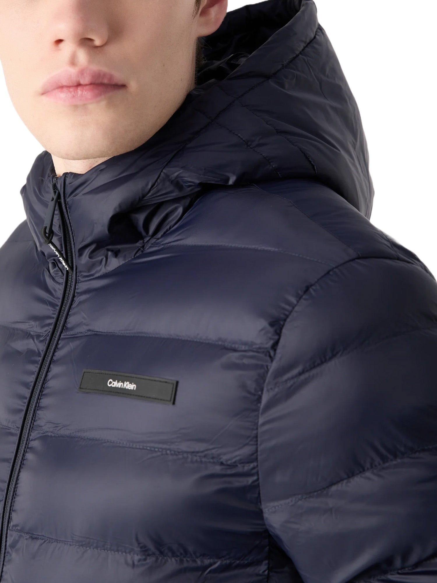 Piumini Blu Calvin Klein