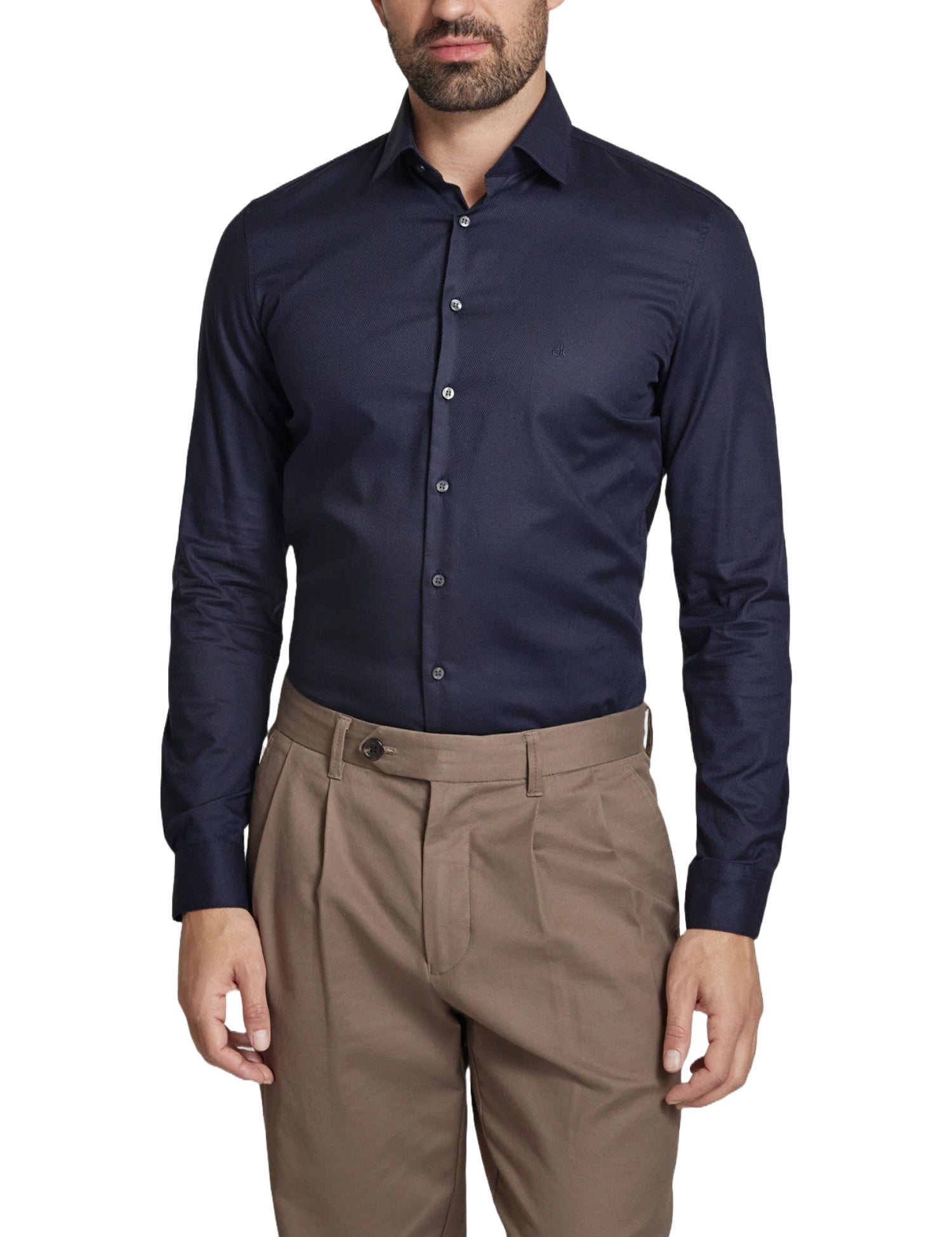 Camicie Blu Scuro Calvin Klein