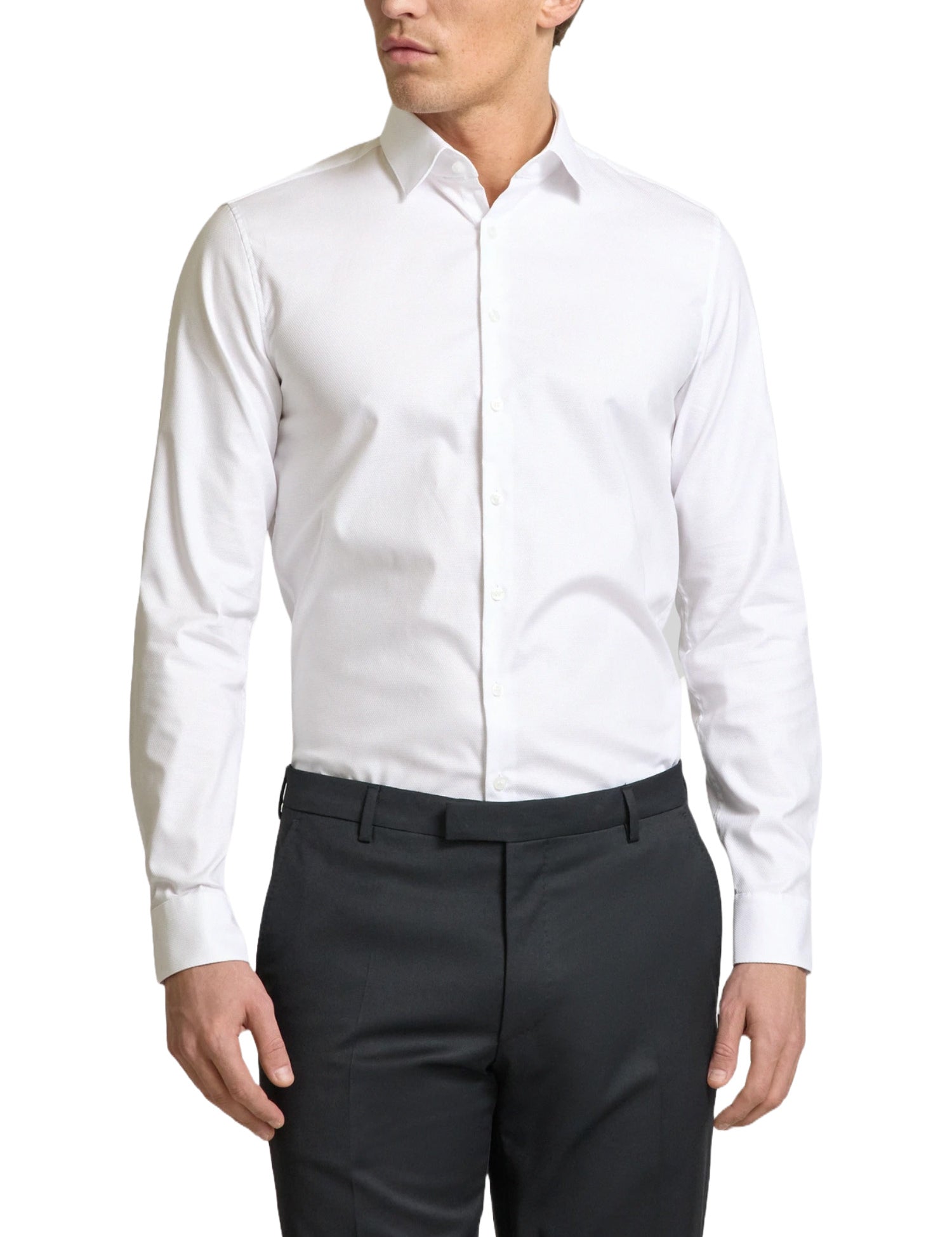 Camicie Bianco Calvin Klein