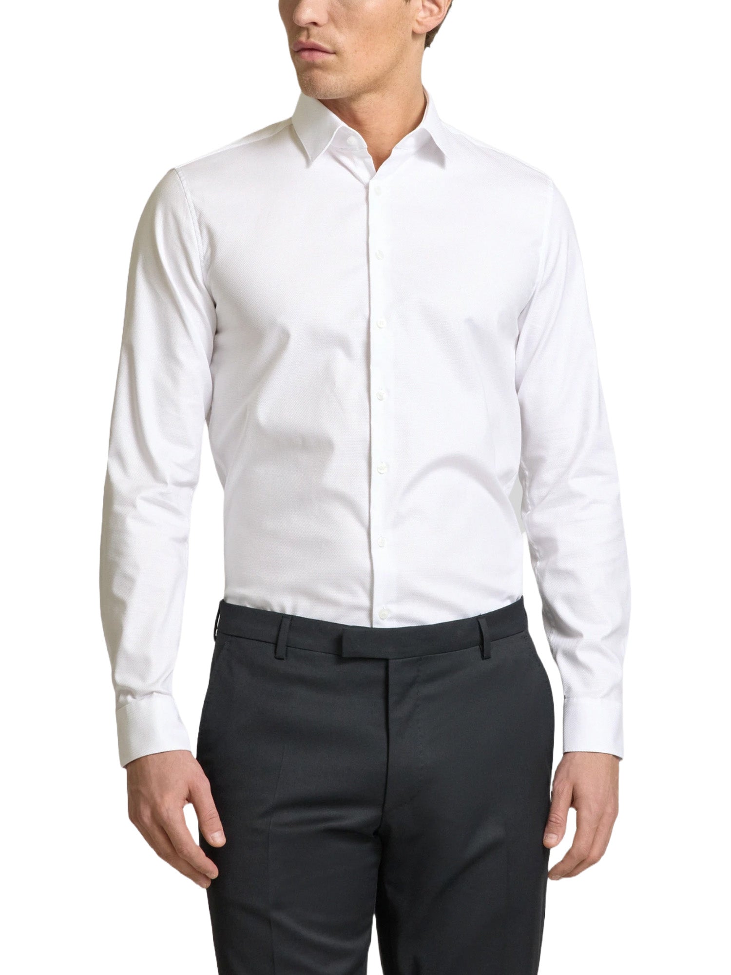 Camicie Bianco Calvin Klein