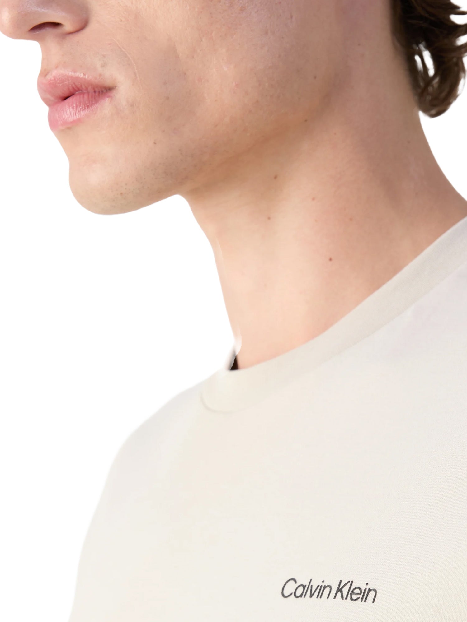T-shirt Beige Calvin Klein