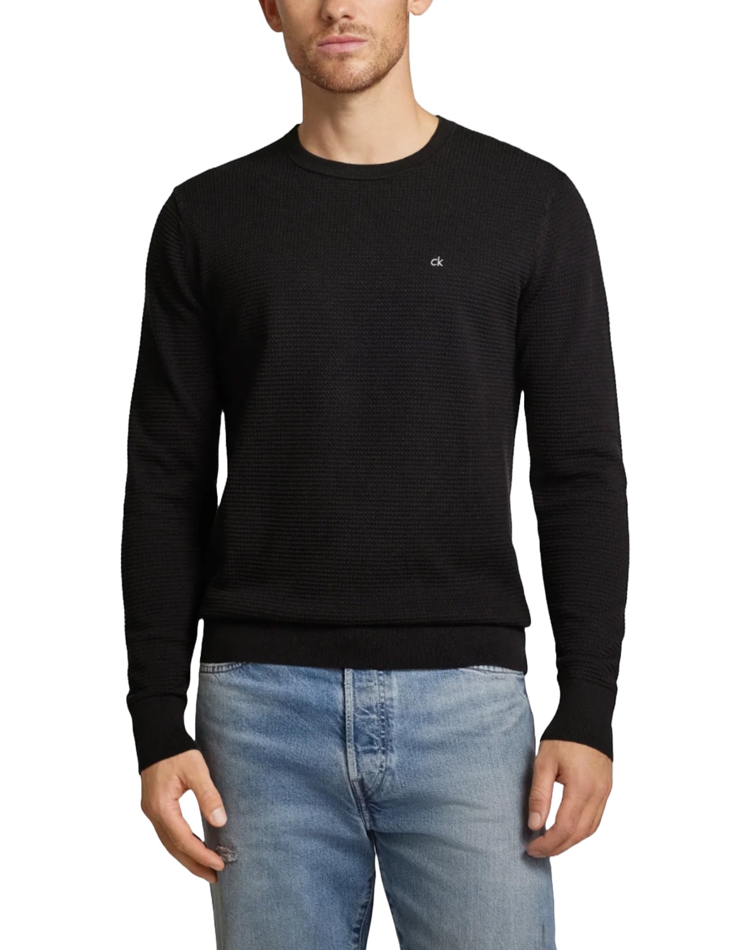 Maglioncini Nero Calvin Klein