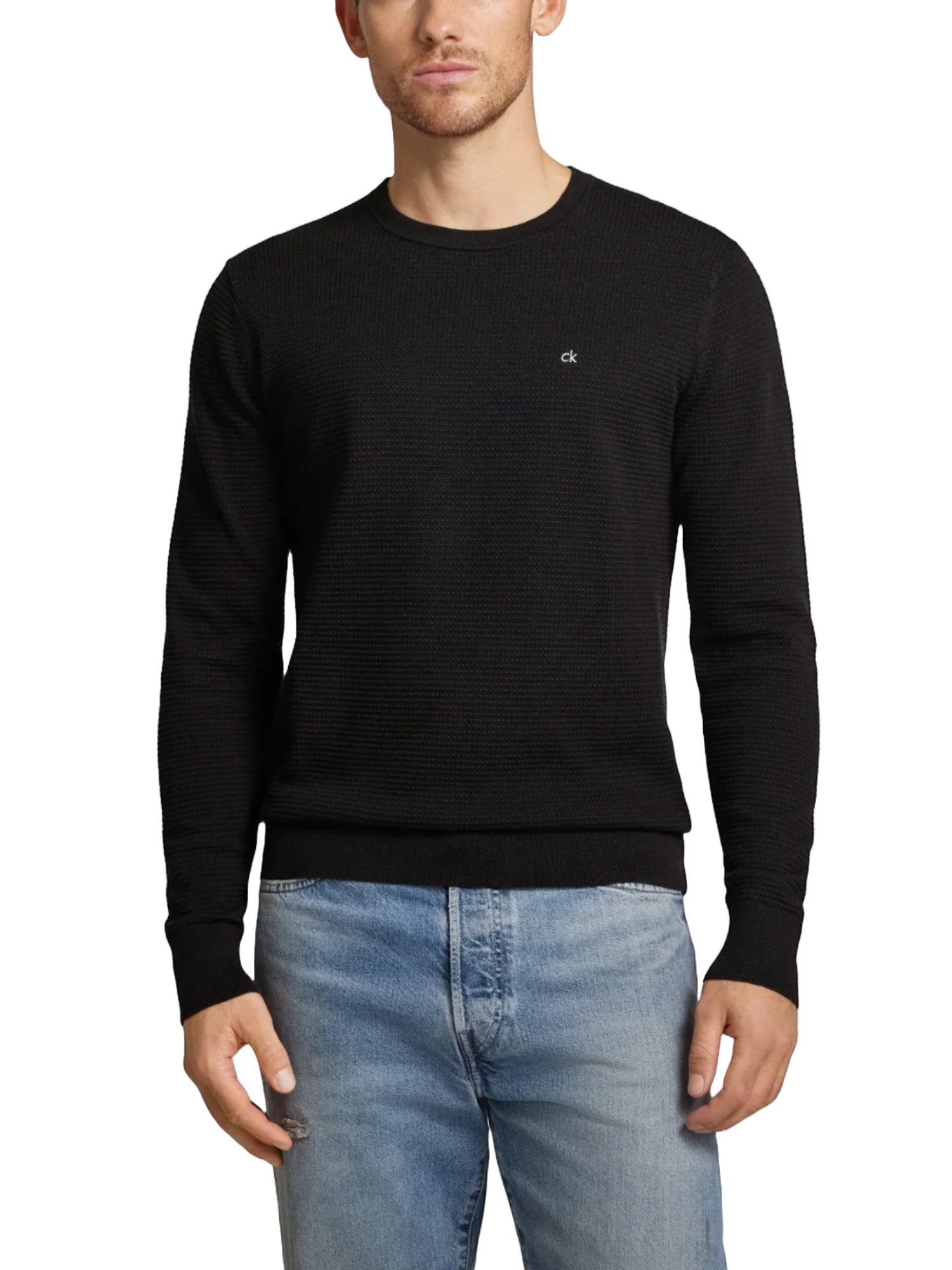 Maglioncini Nero Calvin Klein