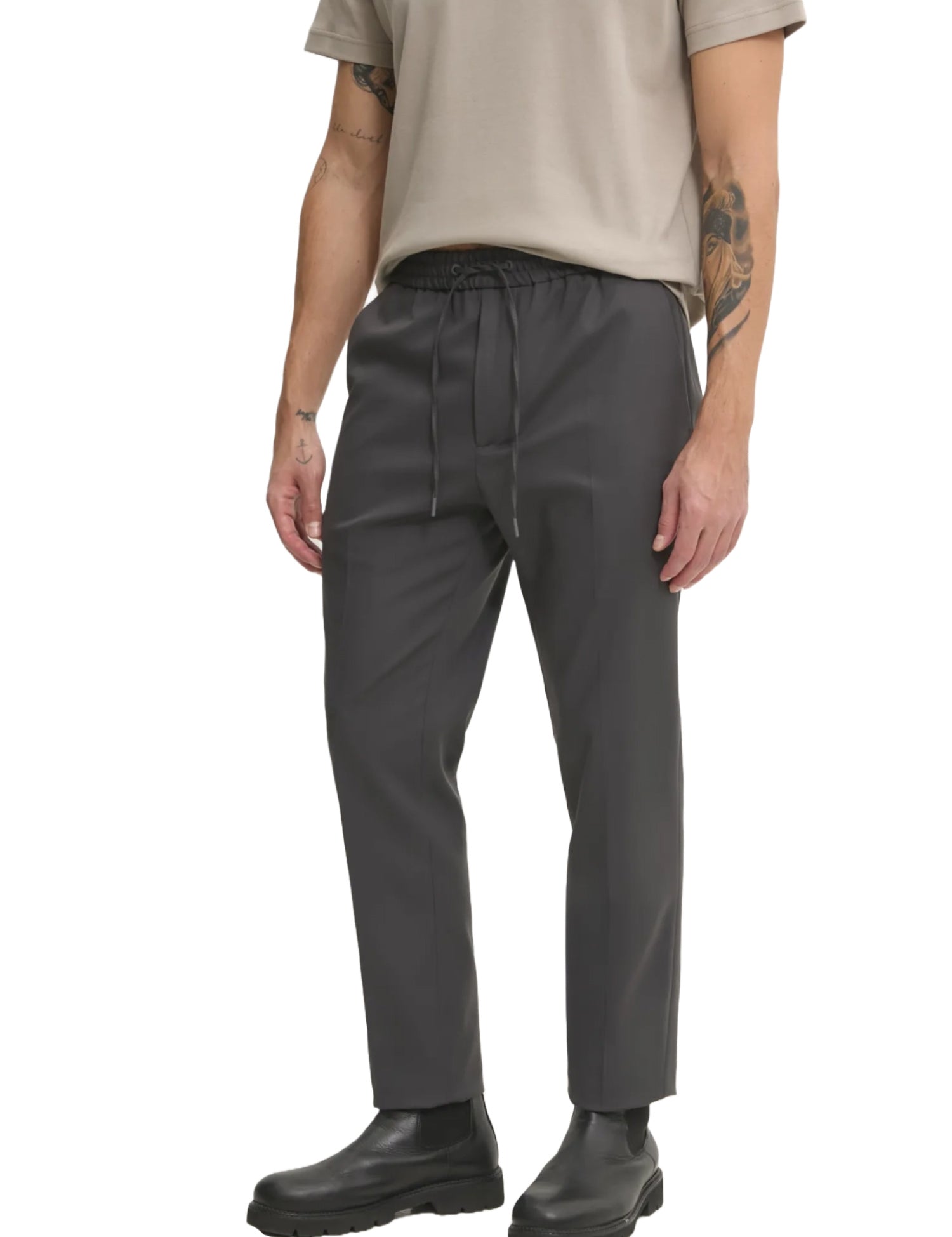 Pantaloni Grigio Calvin Klein
