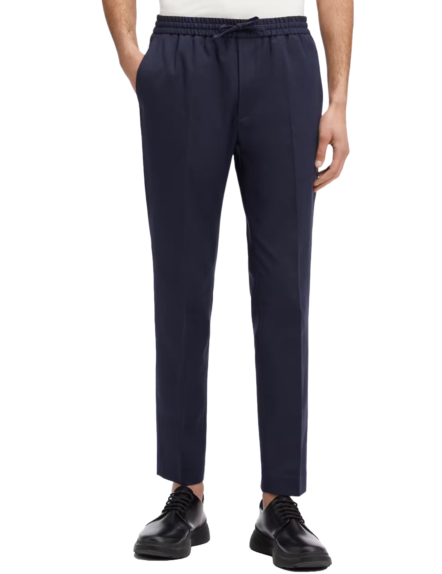 Pantaloni Blu Scuro Calvin Klein